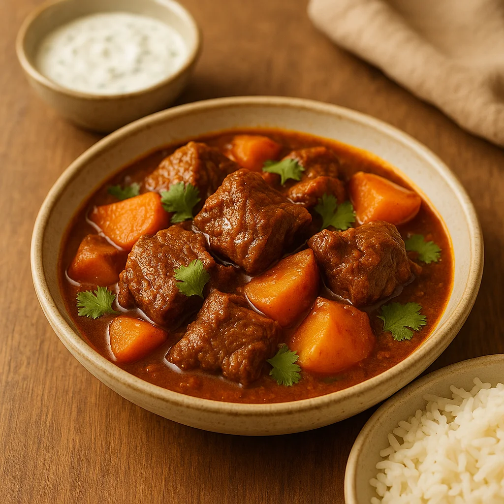 Lamb Pot Roast (Indian-Style)