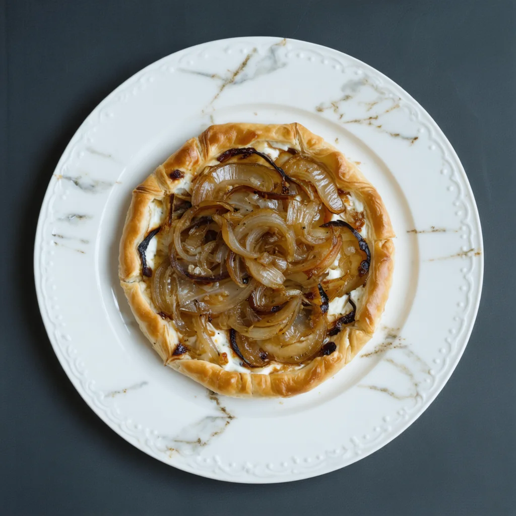 Caramelized Onion and Goat Cheese Tart