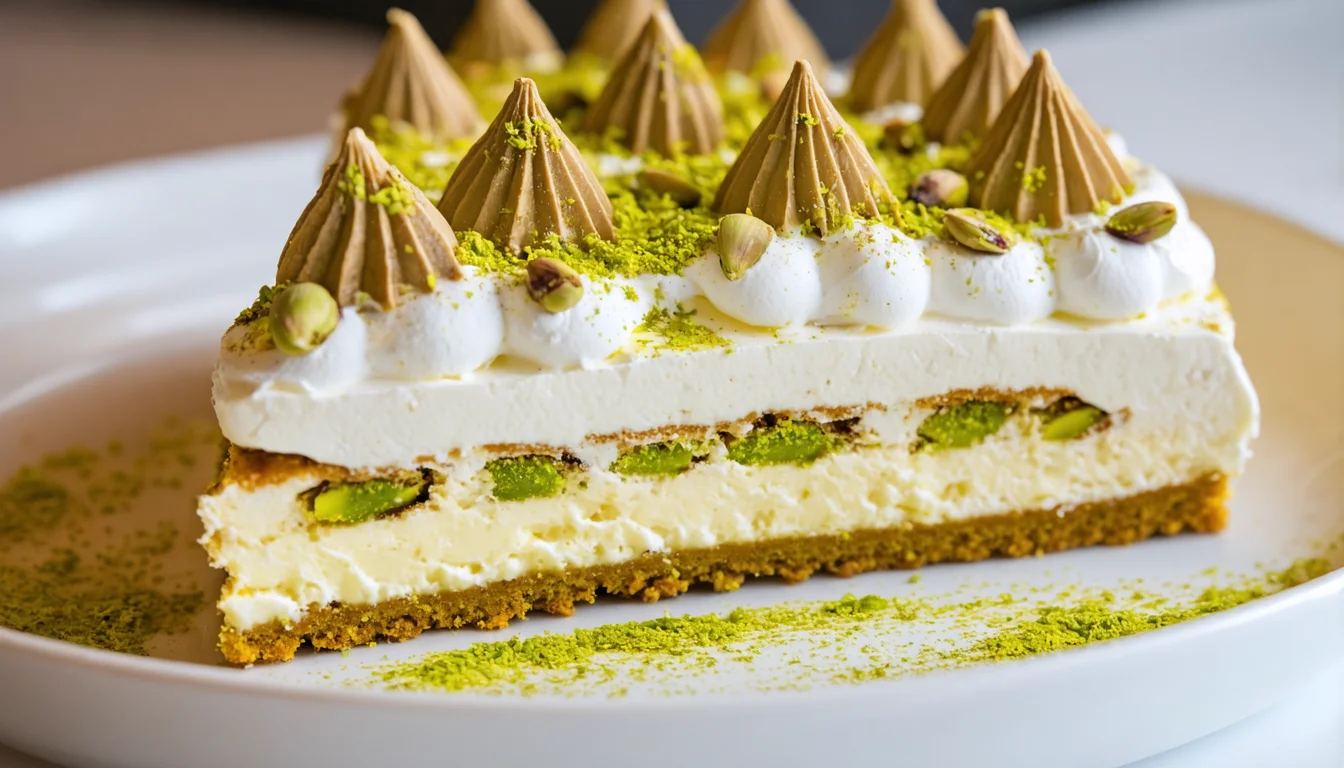 Pistachio Tiramisu Ingredients Close-up