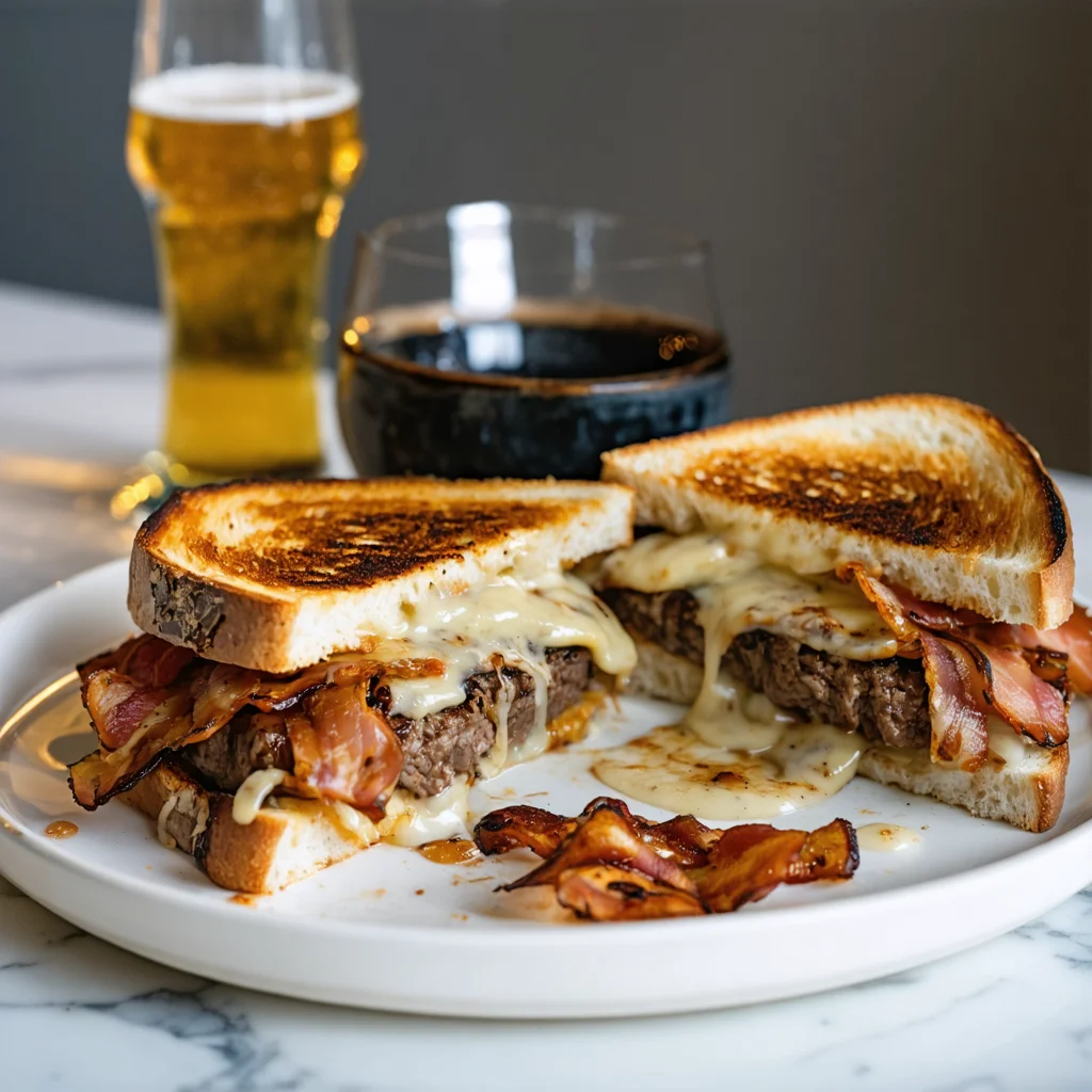 Smoked Turkey Patty Melts