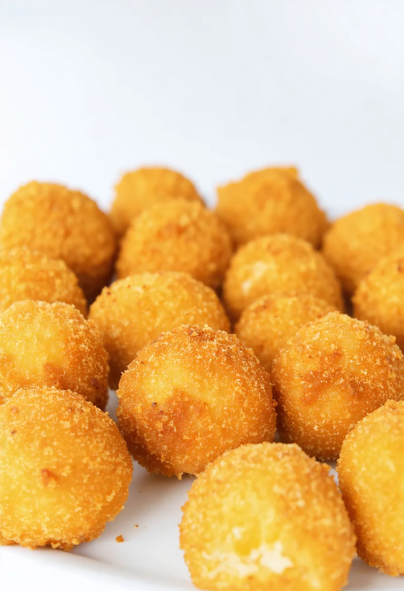  Crispy Pumpkin Cheese Balls - Ingredient close-up