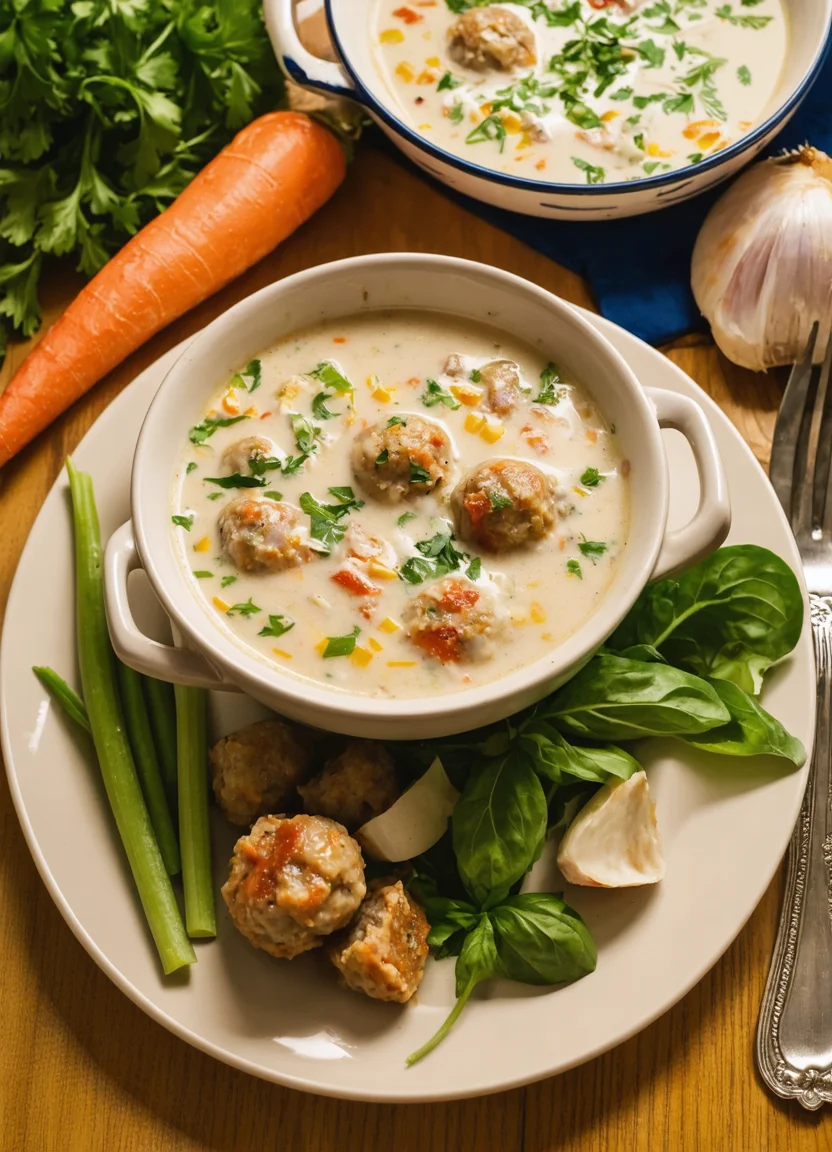 Creamy Italian Meatball Soup - Helpful tip highlight