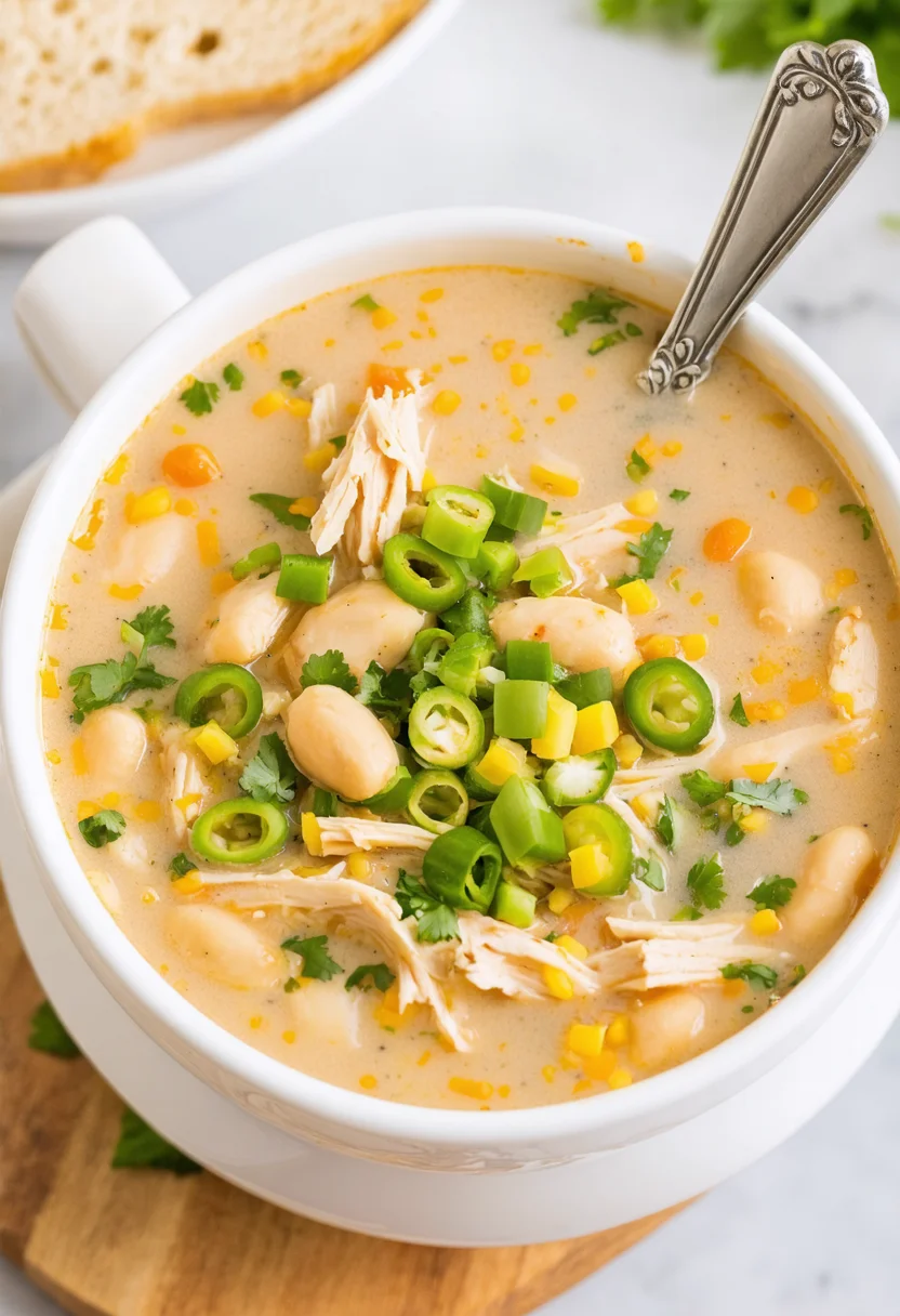 Easy White Chicken Chili - Ingredient close-up