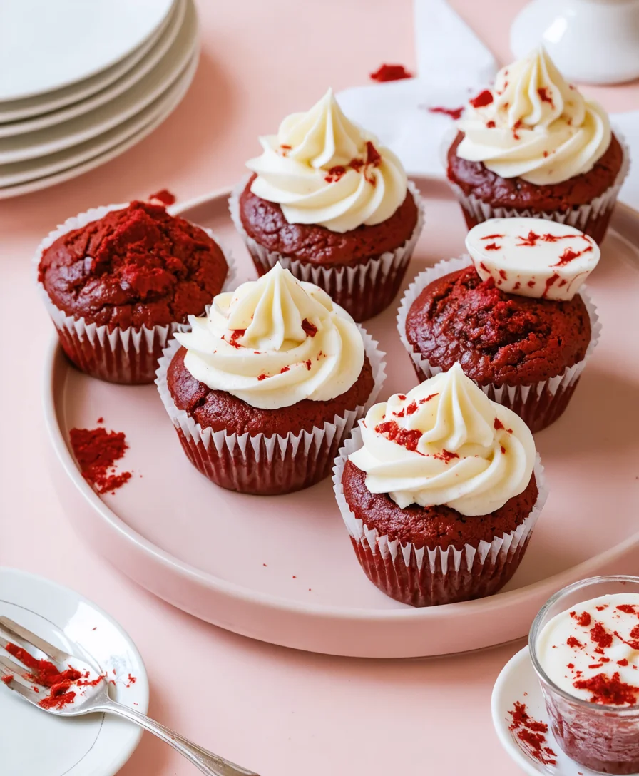 Vegan Red Velvet Cupcakes - Helpful tip highlight