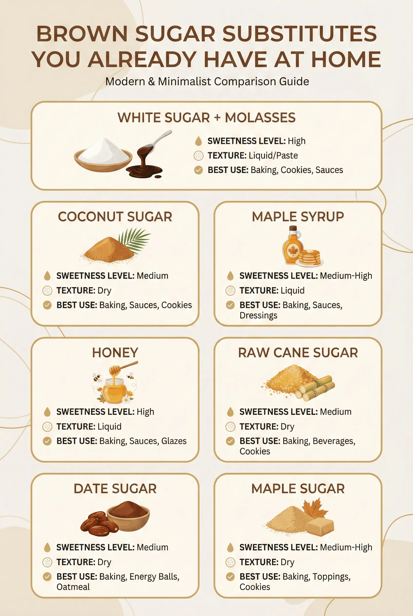 Brown Sugar Substitute Options