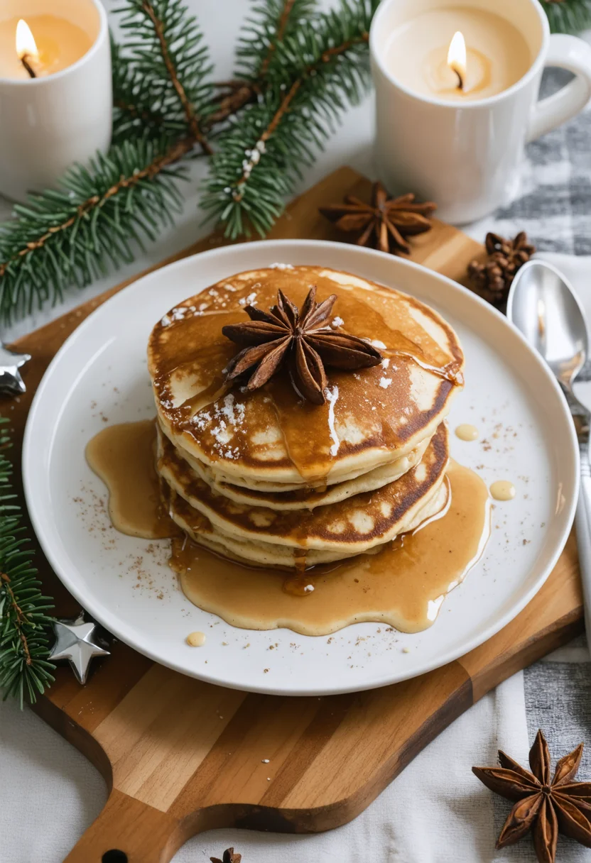 Fluffy Eggnog Pancakes - Helpful tip highlight