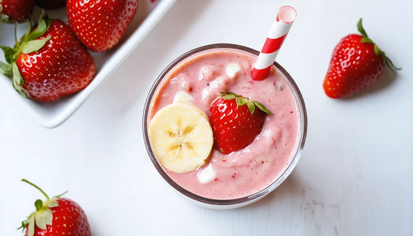 Strawberry Banana Smoothie - Helpful tip highlight