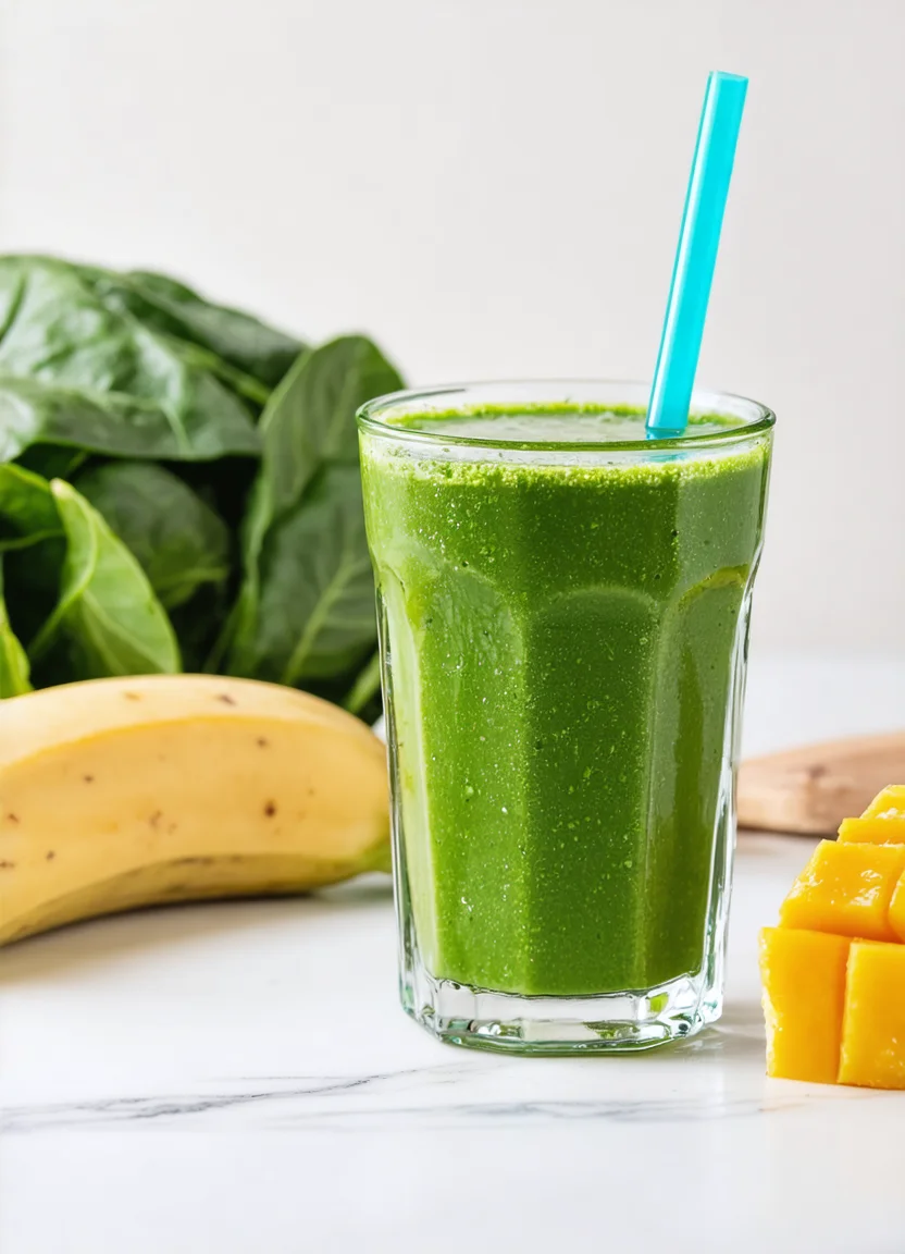 Green Smoothie - Ingredient close-up